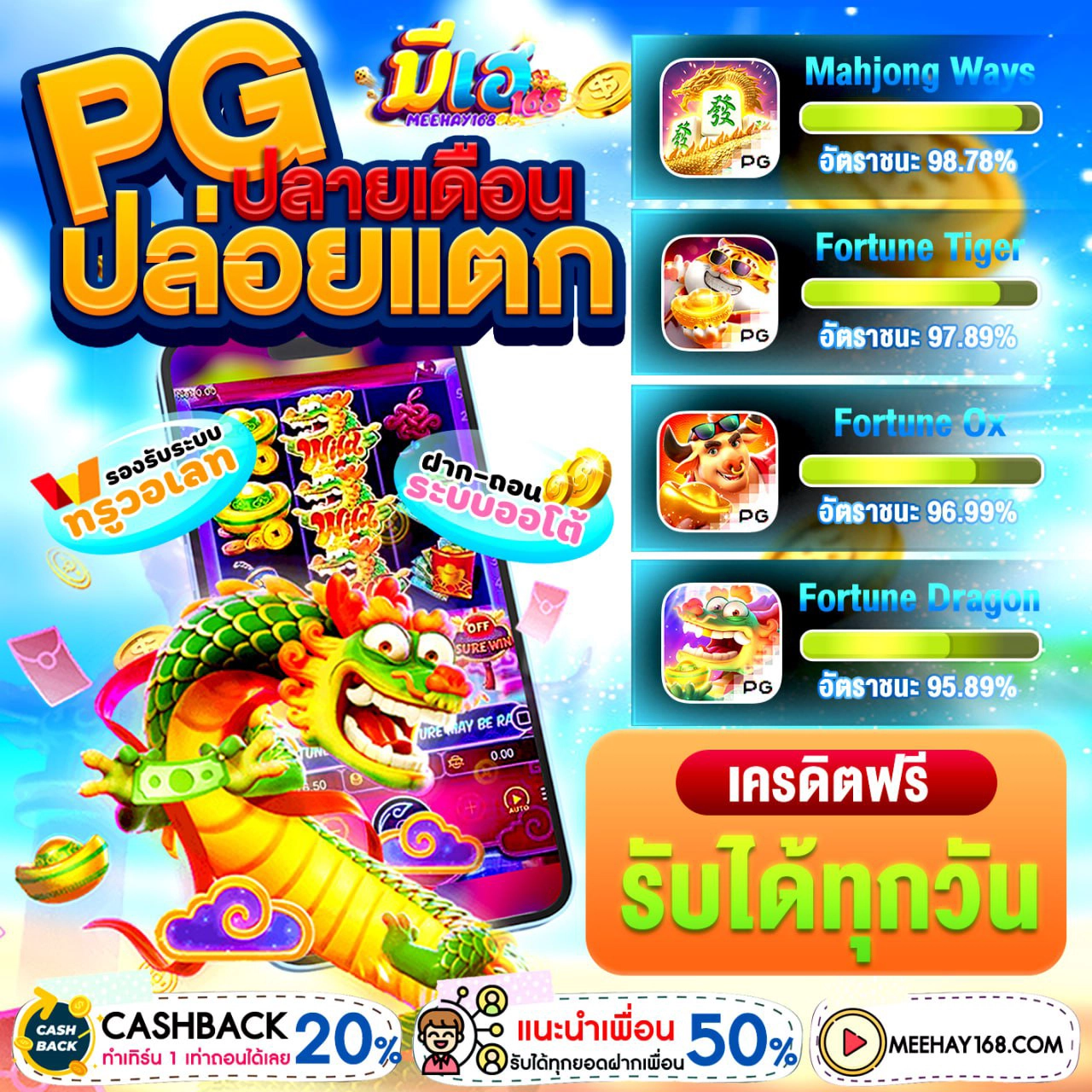 ตัวอย่างการใช้งานโปรโมชั่นจริง