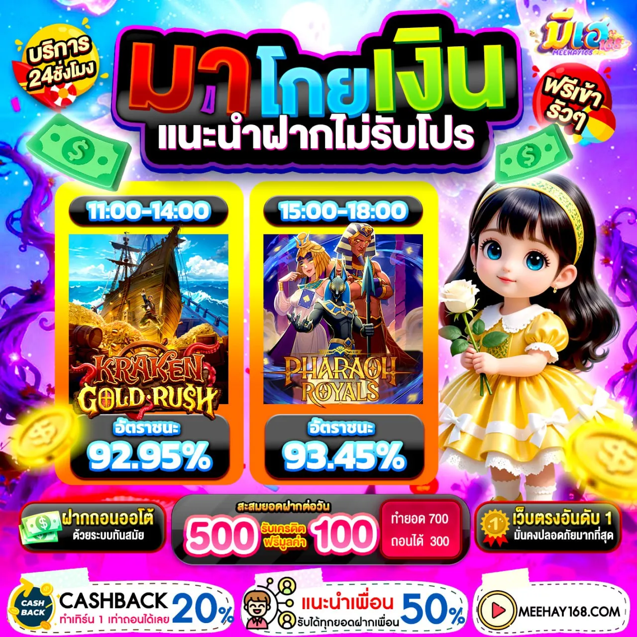 รวมค่ายเกมที่ใช้กับโปร 10รับ100 wallet ล่าสุด ได้ทั้งหมด
