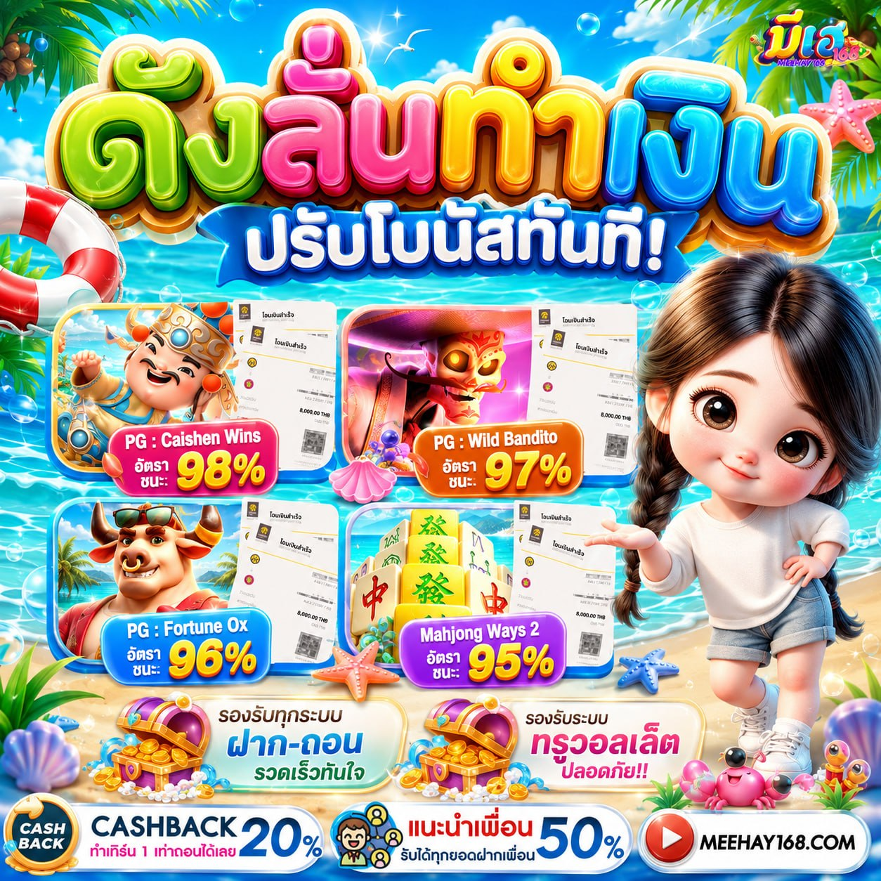 สเต็ปเทพรับโปร 10รับ100 ทำตามนี้รับรองเงินเข้าบัญชีรัวๆ